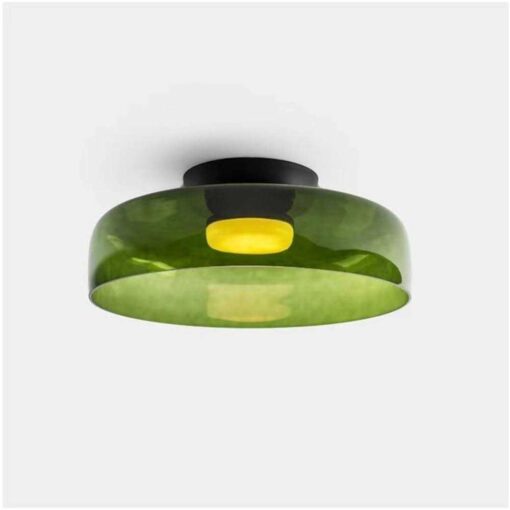 Homdiy Flush Mount Ceiling Light Glass Ceiling Lamp Interior Design