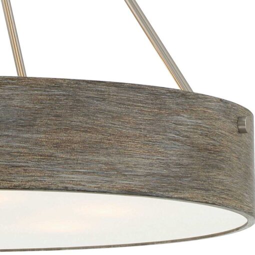 Molinaro 6 Light Single Drum Pendant Mercury Row Finish - Image 3