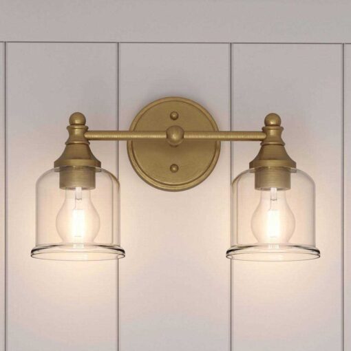 Hesby 2 Light 15 Wide Bathroom Vanity Light Signature Hardware - Image 2