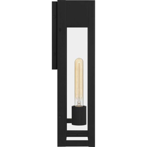 Quoizel Maren 1 Light Outdoor Wall Mount MAE8408MBK - Image 2