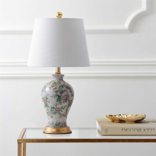 JONATHAN Y Grace Floral LED Table Lamp - Image 3