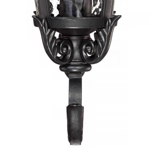 John Timberland Casa Marseille 19 inch High Black Outdoor Wall Light - Image 2
