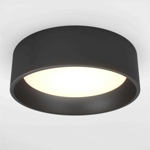 Artika Alton Integrated LED Flush Mount Black - Image 4