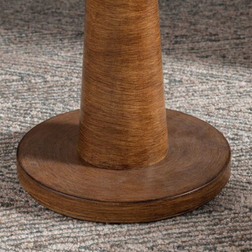 Evolution Guertin Wood Resin Floor Lamp - Image 3