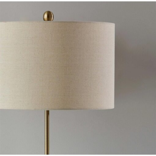 Adesso Barton Table Lamp Antique Brass - Image 4