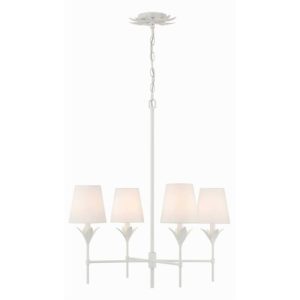 Crystorama Broche 4 Light Chandelier 534