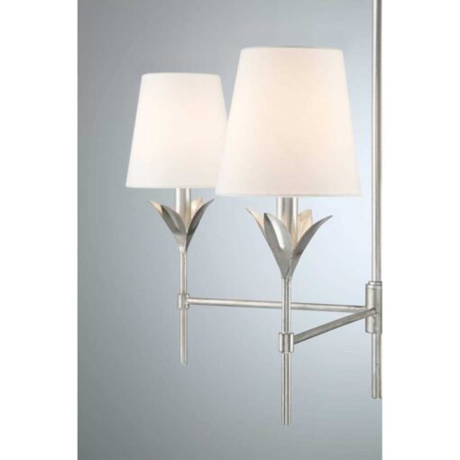 Crystorama Broche 4 Light Chandelier 534 - Image 3
