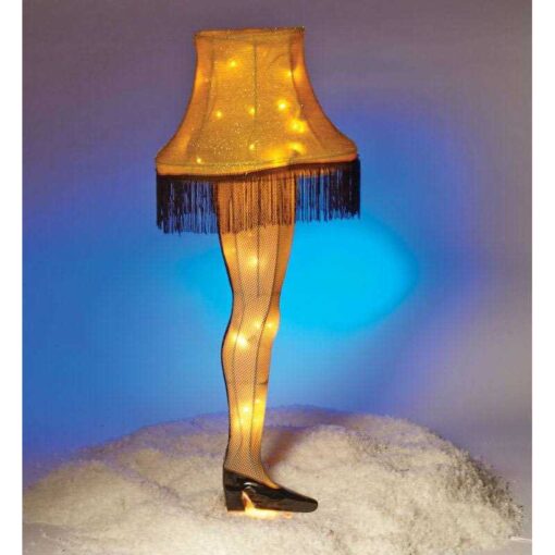 Kurt S. Adler 28 Christmas Story 3D Tinsel Leg Lamp - Image 2