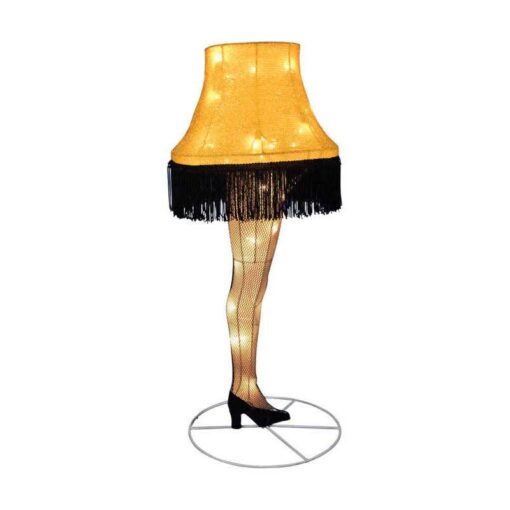 Kurt S. Adler 28 Christmas Story 3D Tinsel Leg Lamp - Image 4