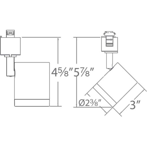 Charge LED 3 Light Track Kit WAC Lighting H-8010/3-30 - Image 4
