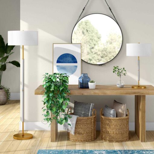 Wade Logan? Vidalia 62 Floor Lamp Base Finish - Image 3