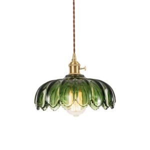 XZHGCEE Glass Pendant Light Vintage Light Fixtures Glass Pendant Lights Kitchen Island