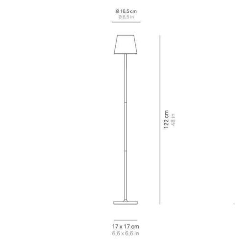 Poldina Pro Floor Lamp Zafferano - Image 4