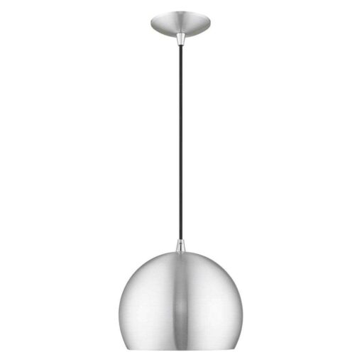 AllModern Schultz 1 Light Single Dome Pendant Finish - Image 3