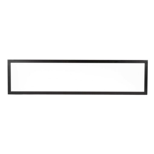 Good Earth Lighting Smart Flat Panel 1-Light 47.7-in Matte Black LED Flush Mount Light - Image 3