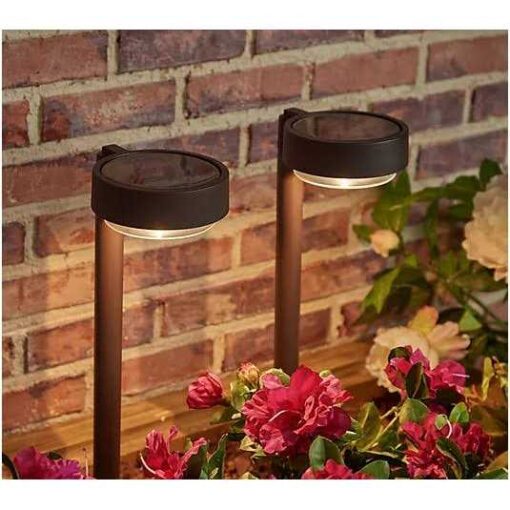 Energizer 20 Lumen Set of 4 Downlight Solar Pathway Lights - Image 2