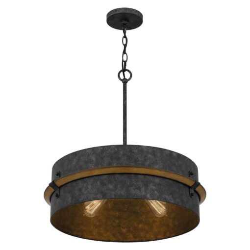 Quoizel Lariat 3 Light Pendant QOP5336OK - Image 2