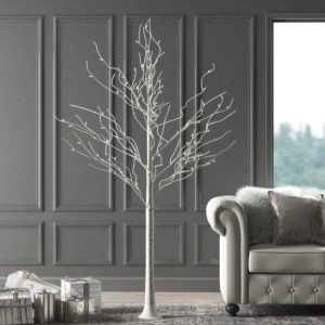 GreyleighTM Pre-Lit Birch Tree 132 Light LED Lighted Trees & Branches