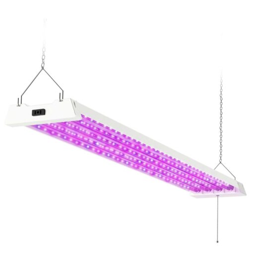 Sunco Lighting 4FT LED Grow Lights Full Spectrum for Indoor Plants 80w