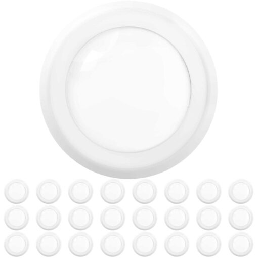 Sunco Lighting 24 Pack 5 Inch / 6 Inch Flush Mount Disk LED Downlight
