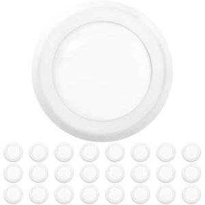 Sunco Lighting 24 Pack 5 Inch / 6 Inch Flush Mount Disk LED Downlight