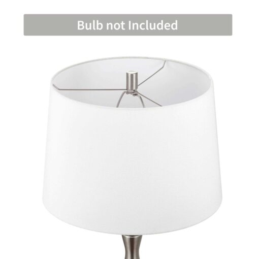 KAWOTI Floor Lamp with White Shade - Image 4