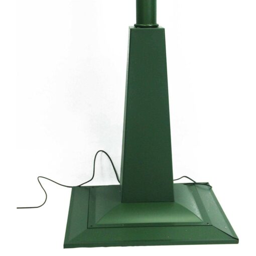 Fraser Hill Farm Let It Snow Series 71-In. Square Street Lamp with Christmas Tree
