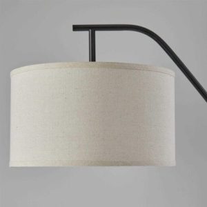 Adesso Max Black Floor Lamp