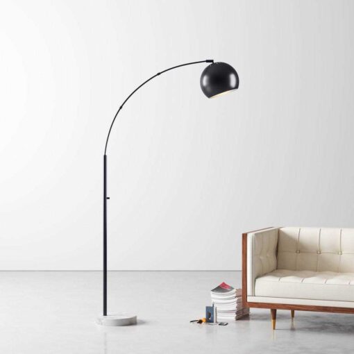 AllModern Georgia 78 Arched/Arc Floor Lamp Shade - Image 2