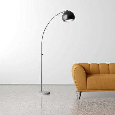 AllModern Georgia 78 Arched/Arc Floor Lamp Shade - Image 5