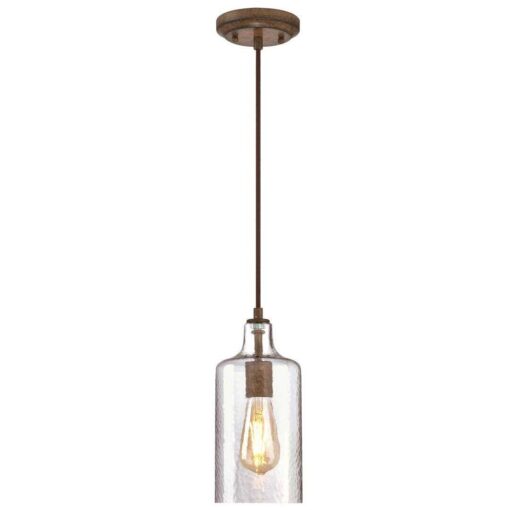 Katelynn 1 Light Cylinder Pendant Breakwater Bay Finish - Image 3