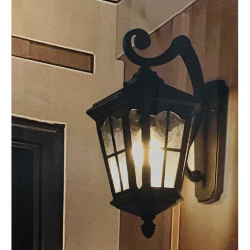 Koda Outdoor Dusk-to-Dawn Outdoor LED Coach Light Wall Sconce - Image 3