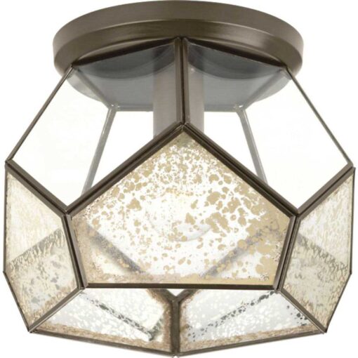 Tiedeman 1 -Light 12 Flush Mount Wade Logan Fixture Finish - Image 2