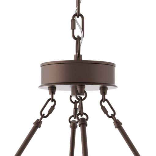 Acroma 12-light 40In Modern Farmhouse Wagon Wheel Chandelier - Image 3