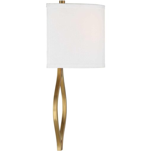 Possini Euro Design Possini Euro Sian 19 High Half Moon Wall Sconce - Image 2