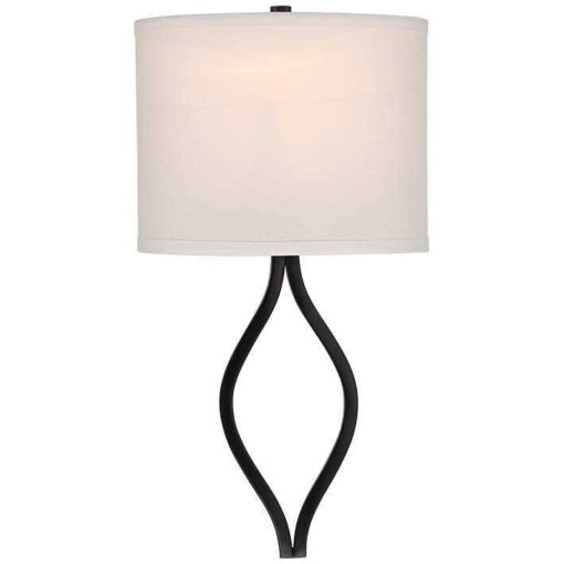 Possini Euro Design Possini Euro Sian 19 High Half Moon Wall Sconce - Image 4