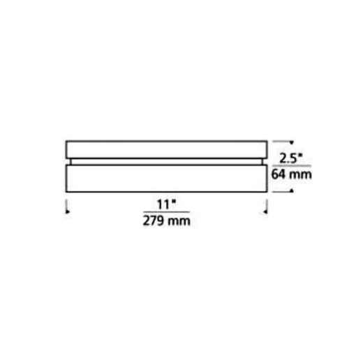 Visual Comfort Modern Cirque LED Flush Mount 700CQS - Image 5