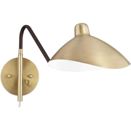 360 Lighting Modern Swing Arm Wall Lamp Plug-in Light Fixture Bedroom Bedside Living Room Reading - Image 4