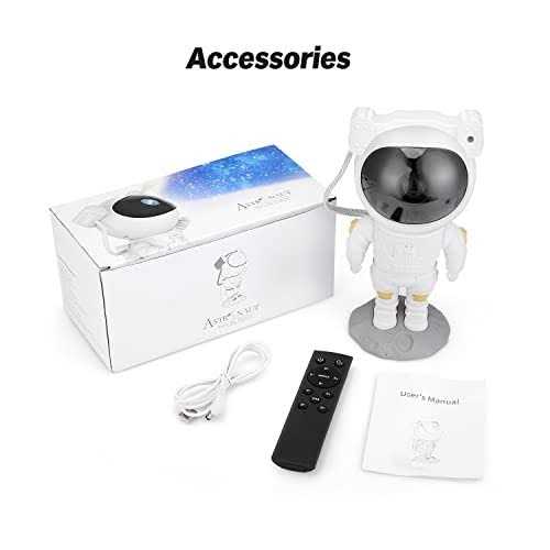 Star Projector Night LightsKids Room Decor AestheticTiktok Astronaut Nebula G - Image 5
