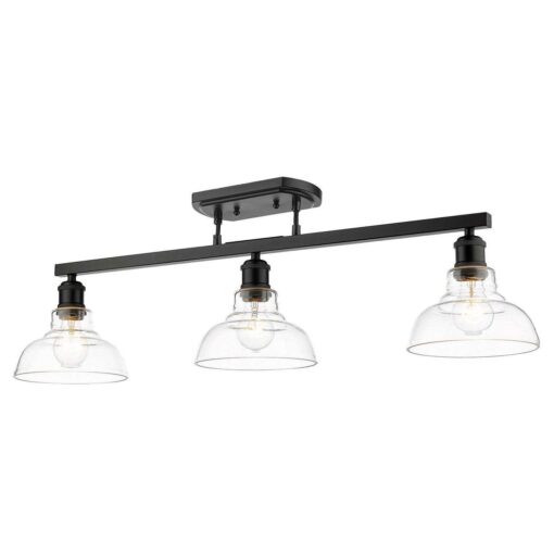 Golden Lighting Carver 3 Light Semi-Flush 0305-3SF