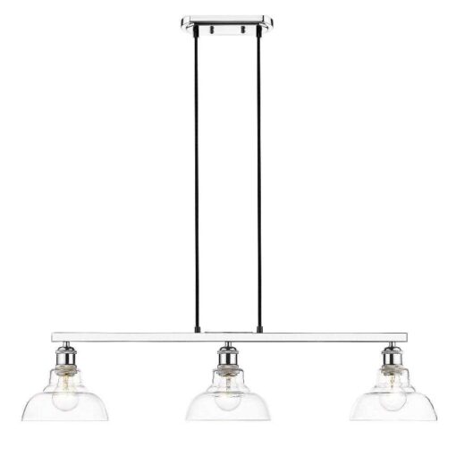 Golden Lighting Carver 3 Light Semi-Flush 0305-3SF - Image 2