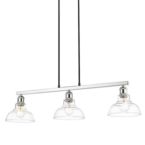 Golden Lighting Carver 3 Light Semi-Flush 0305-3SF - Image 4