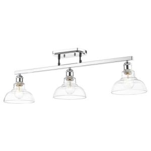 Golden Lighting Carver 3 Light Semi-Flush 0305-3SF
