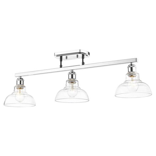 Golden Lighting Carver 3 Light Semi-Flush 0305-3SF