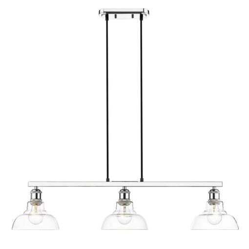 Golden Lighting Carver 3 Light Semi-Flush 0305-3SF - Image 5
