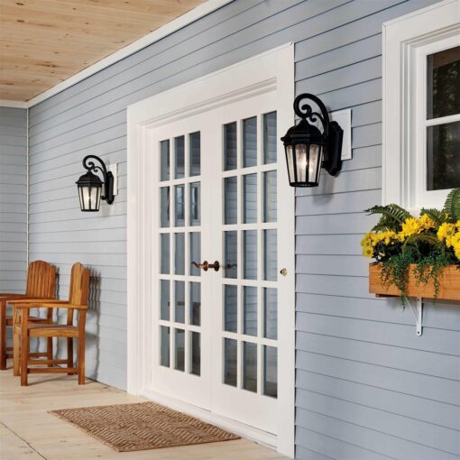 Kichler Courtyard Outdoor Wall Light 9033 - Image 4