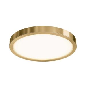 Dals Lighting CFLEDR10-CC-BB 10 Inch Round Indoor/Outdoor LED Flush Mount