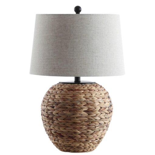 JONATHAN Y Alaro Banana Leaf Basket LED Table Lamp - Image 3