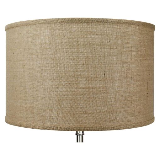 Fenchel Shades 18 in. Top Diameter x 18 in. Bottom Diameter x 12 Drum Lamp Shade 18-18-12-W-L-WHI - Image 3