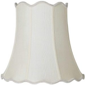 Imperial Shade Imperial Creme Scallop Bell Lamp Shade